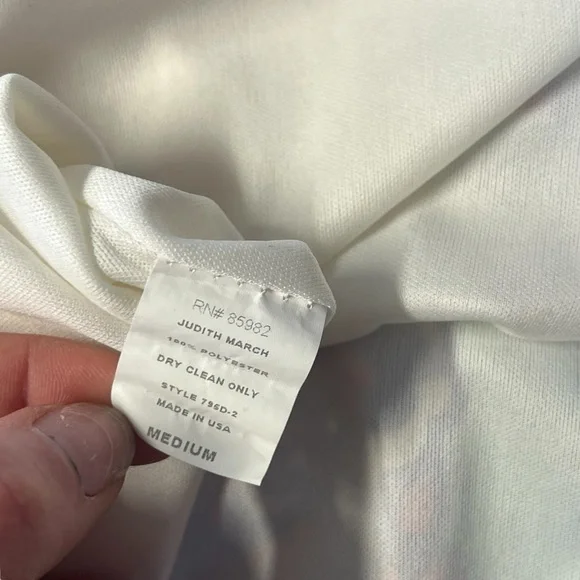 Judith March Women’s Blue Pink Strapless Fit and Flare Dress Sz. Medium - Picture 6 of 6